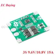 3S 15A 9.6V-10.8V LiFePO4 BMS PCB Lithium Iron Phosphate Protection Board