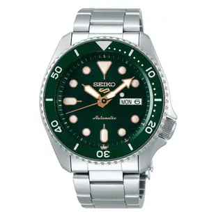 SEIKO精工 5號盾牌 機械錶 綠水鬼 43mm SRPD63K1【Watch On-line Store】