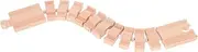 Add-on Wooden Train Track Toy Enhance Your Boys and Girls' Railway Play Versatile for Indoor Outdoor Fun