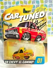 CAR TUNED SERIES 2 CHASE '68 CHEVY EL CAMINO SIGNED BY BIG LOU NEW