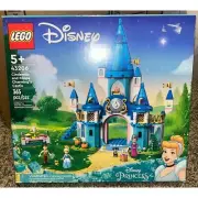 Lego Disney Princess Cinderella and Prince Charming's Castle Building Set (NEW)