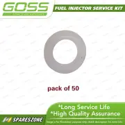 Goss Fuel Injector Service / Repair Kit - Injector O-Ring Retainer Pack 50