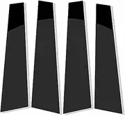 LUMIXE 4 Pcs Car Window Pillar Posts Trim Cover Door Decorative Panel Sticker, for Porsche, for Panamera, 2009-2016 Accessories Exterior Parts Auto Window Pillar Molding