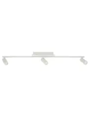Panorama LED 3 Light Dimmable Spot Light in White