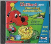 Scholastic Clifford Thinking Adventures for PC, Mac **Brand New Sealed!**