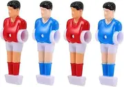 Milisten 4pcs Foosball Player Figures Replacement Dolls for Table Soccer Game Sturdy Statues Enhance Coordination Skills for Home and