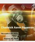 Chadwick Aaron Boseman black panther Marvel actor Fridge Magnet laminated plasti