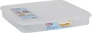 [Décor] Food Storage Container for Pastry Sheets, Slices and Pita Breads 2.5L,White