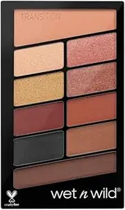 Wet n Wild Colour Icon 10-Pan Palette - Eyeshadow Palette, 10 Colours Mix of Shimmer and Matte Eyeshadow for Day and Evening Look - Extreme Hold, Easy to Blend - Vegan - My Glamour Squad