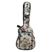 0.8" Padded Linen American Pastoral Style Soft Guitar Case, Gig Bag, Guitar