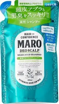 在飛比找Yahoo!奇摩拍賣優惠-日本原裝 MARO 男士控油洗髮精 補充包 女人我最大 Ke