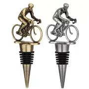 Retro Bicycle Wine Bottle Stopper Cute Wine Gifts for Men Women Wine Saver