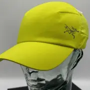 Arc'teryx Lightweight Calvus Yellow Hat Cap Performance L/XL Euphoria