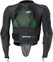 Held Kendo Protector Jacket, black-green, Size S for Men Black Green