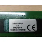 二手 金士頓 KINGSTON DDR3 KVR1333D3N9/4G 終保桌機雙面記憶體