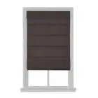 Home Decorators Collection Cordless Blackout Fabric Roman Shade 33X64 Coffee