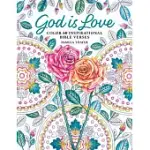 GOD IS LOVE: COLOR 60 INSPIRATIONAL BIBLE VERSES