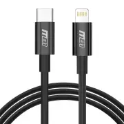 M81 USB Type C to Lightning 27W 1m Charging Data Cable