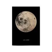 The Moon Space Science Photograph Wall Art