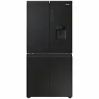 Haier 508L Quad Door French Door Frost Free Fridge Black HRF580YHC