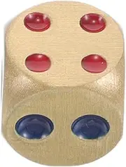 ibasenice Tiny Dice for Game Metal Brass Dice for Tabletop Games for Poker Party and Board Games DIY Making and Decorative