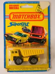 NIB Vintage 1976 Matchbox Superfast Die Cast Metal Faun Dumper No 58