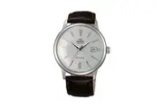 Orient TAC00005W0 Bambino Automatic White Dial Men's Watch Classic Leather Strap