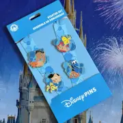 Disney Parks Pin Nemo ARIEL DORY Flounder And Others Starter Set of 4 pins New!!