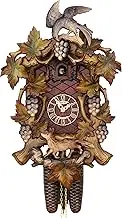 HerrZeit by Adolf Herr Cuckoo Clock - The Fox in The Vineyard Handpainted