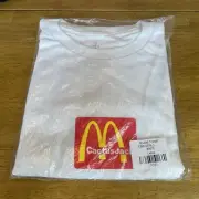 Travis Scott Cactus Jack McDonald's Sesame T-Shirt White Mens Size L NEW!