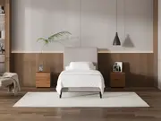 My Style Tapered Headboard & Gas Lift Base - King Single / Haze / Slimline Base
