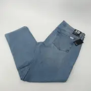 Joe's Brixton Men's Blue Jeans 38 Straight Narrow NWT $180
