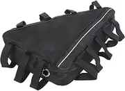TOYANDONA Triangle Bike Frame Bag Durable Cycling Storage Pouch for Outdoor Activities Capacity Battery Bag Effortless Installation for Bicycles