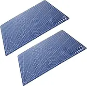 Tofficu 2pcs Double Sided Cutting Mat Crafting Cutting Board for DIY Paper Art Professional Self Healing Design for Sewing Carving and Various Craft Projects