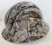 Hard Hat FULL BRIM custom hydro dipped , OSHA approved CAMO