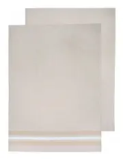 [Ladelle] Culinary Jumbo Kitchen Towel 2 Pack in Taupe