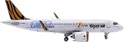 Replica 1:400 for Diecast XX4981 Tiger A320neo B-50021 Alloy Aircraft Model Finished Static Metal Ornaments Hobby Toys Airplane Toy