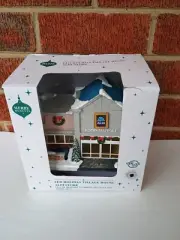 New 2024 Merry Moments Aldi Store Light Up Holiday Christmas Village House