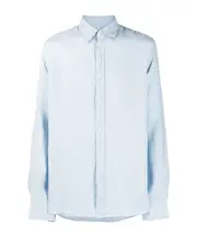 Long Sleeve Button-Down Shirt XL,L,M White