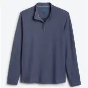 Stitch Fix Fairlane Emerson 1/4 Zip Pique Long Sleeve Shirt Sz Small NEW