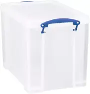 19 Liter Plastic Stackable Storage Container W/ Snap Lid & Built-In Clip Lock Ha