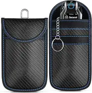 Ironstripe Keyless Go Protection for Car Keys | Key Bag for Blocking RFID | Chic Keyless Go Protection Car Key | Car Key Protection Keyless