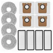 For L10s Ultra/L10 Ultra/L10 Prime Dust Bags Hepa Filter Mop Cloth Robot Vacuum Cleaner Replacement Parts