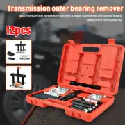12PCS Gearbox Bearing Splitter Kit Gear Puller Fly Wheel Separator Removal Tool