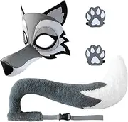 Plush Animal Costume - Funny Cosplay Outfits | Breathable Cosplay Accessories, Non-Slip Photoshoot Prop for Holiday Event, School Play