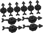 DIY Party Game Props 10pcs Rotating Game Arrows Enhance Decision Making Skills for Boys and Girls
