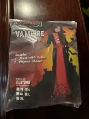 Jazgrom Child Halloween Costume Girl Vampire Small NIP New in Package