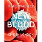 彼得．蓋布瑞爾：新血 PETER GABRIEL: NEW BLOOD – LIVE IN LONDON IN 3 DIMENSIONS (3D藍光BLU-RAY+藍光BLU-RAY+DVD) 【EVOSOUND】