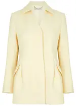Emilia Wickstead Aideen Bouclé Cotton Jacket - Ivory - 16 16