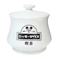 在飛比找樂天市場購物網優惠-小禮堂 迪士尼 米奇 陶瓷糖罐 340ml (昭和喫茶館)